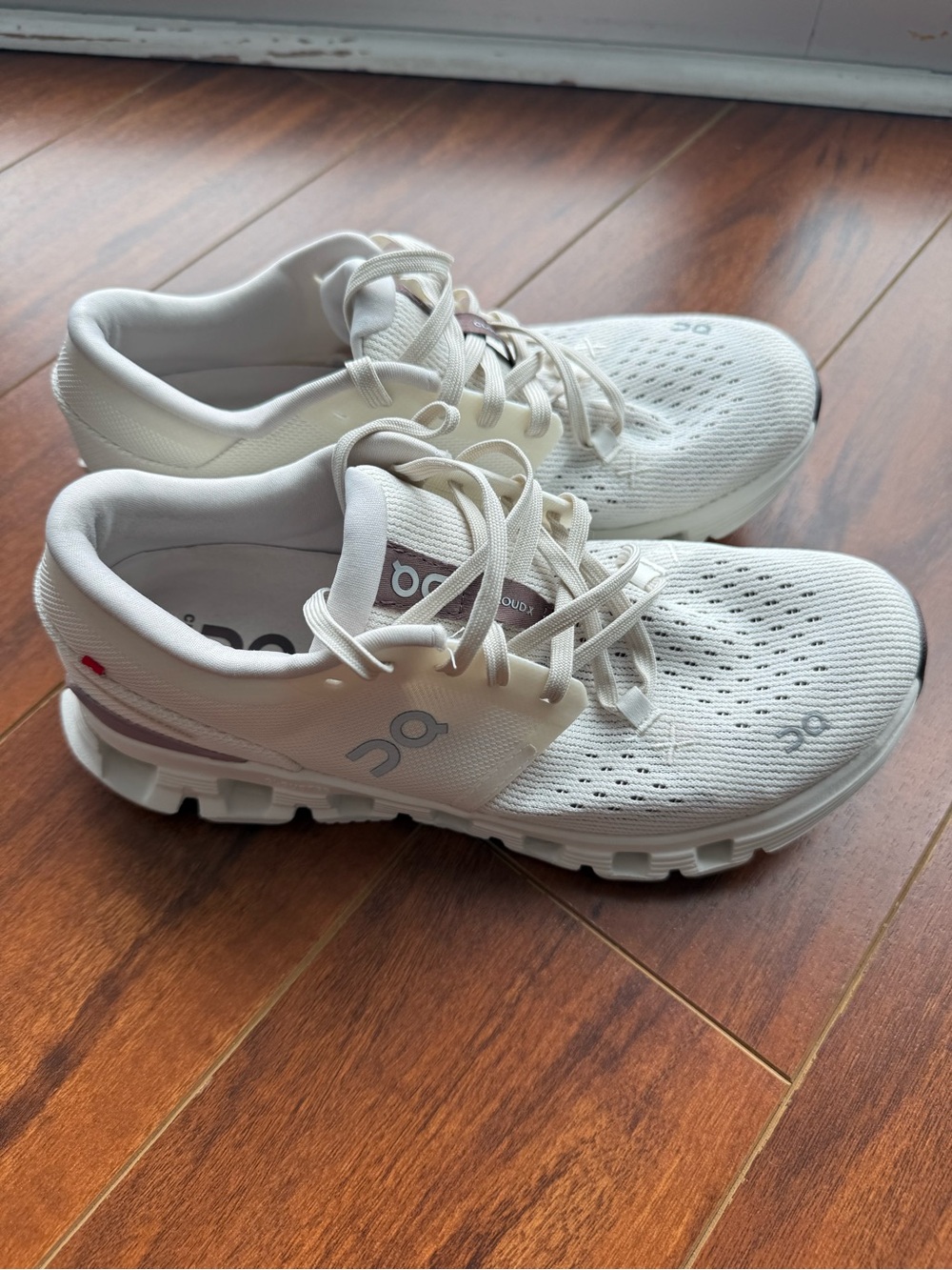 On Running Women's White Athletic Shoes